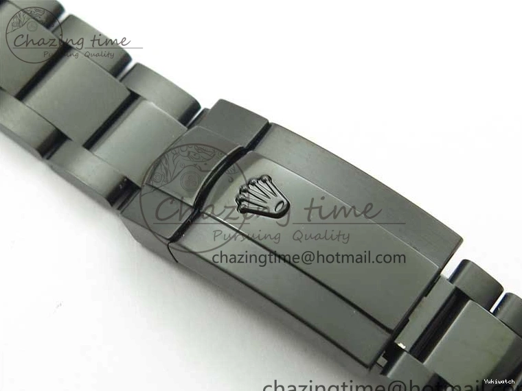 All Markers A3235 on Oyster Bracelet 41 Black Dial Black PVD Best Edition VRF Diamonds DateJust PVD 0128